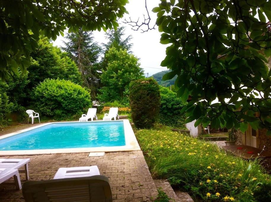 Grande Maison Familiale En Pierres Sud Ardeche Lalevade-dʼArdèche Esterno foto