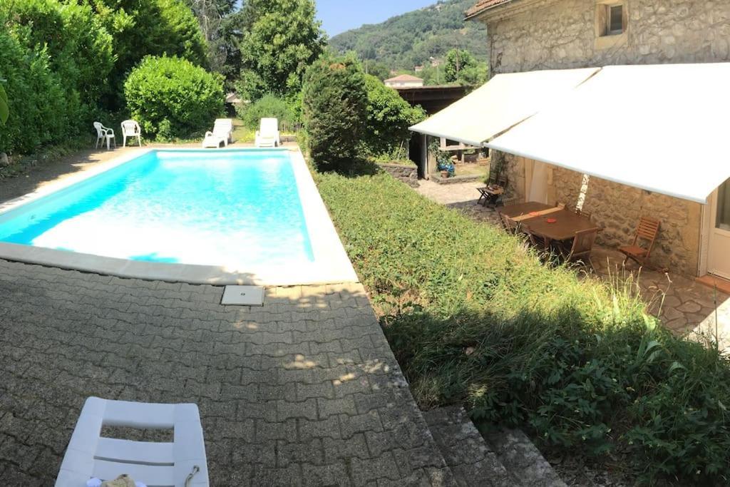 Grande Maison Familiale En Pierres Sud Ardeche Lalevade-dʼArdèche Esterno foto