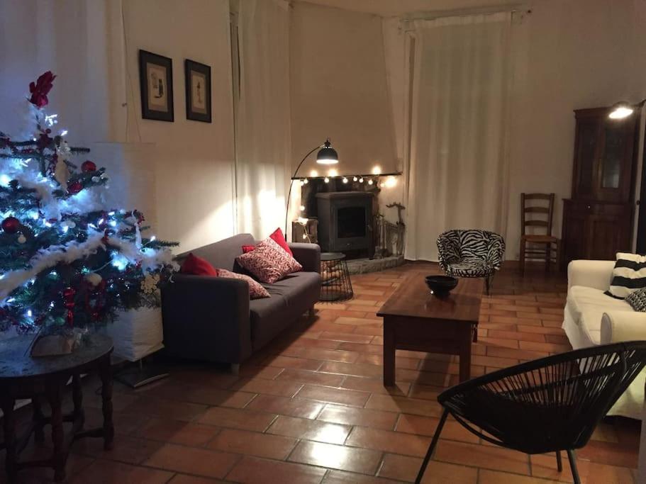 Grande Maison Familiale En Pierres Sud Ardeche Lalevade-dʼArdèche Esterno foto